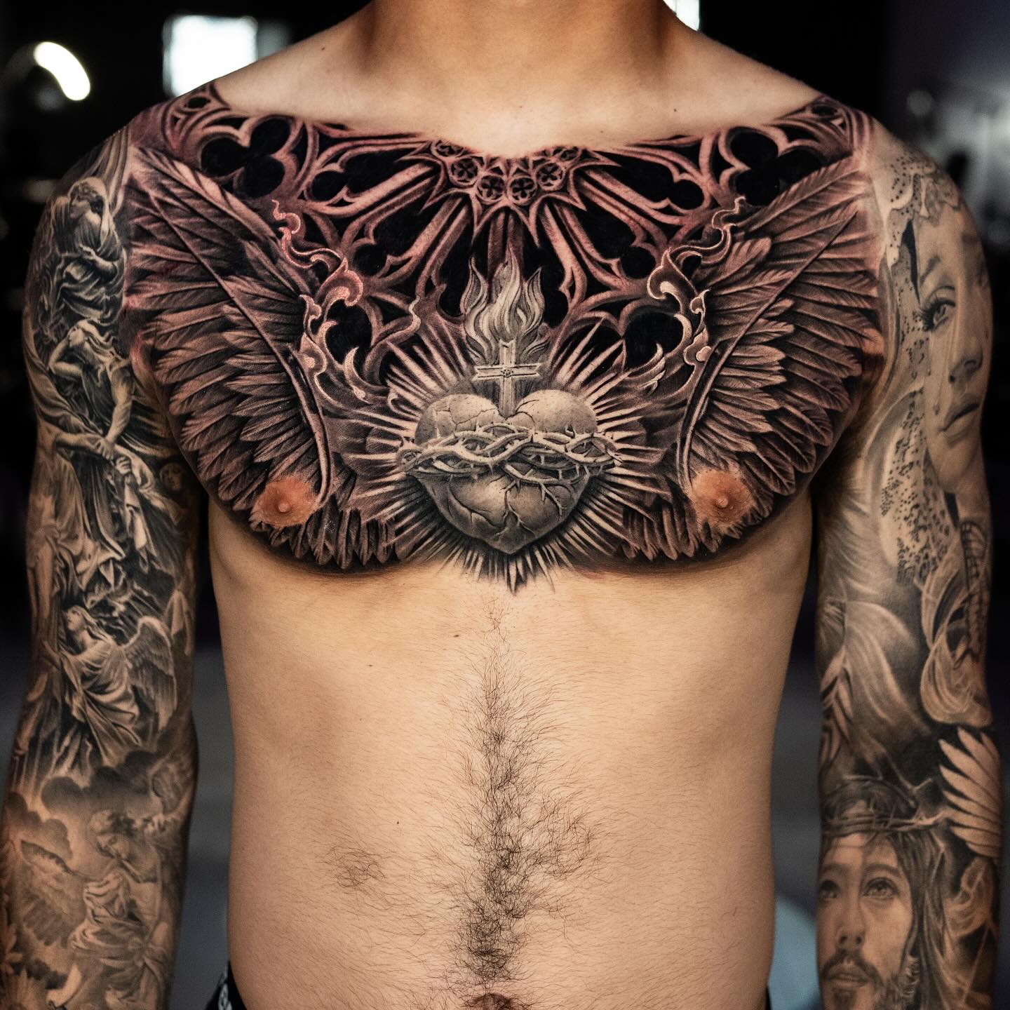 Tattoo artwork at AD INK Tattoo Studio