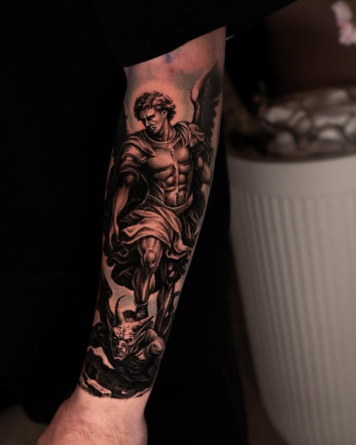 Tattoo artwork at AD INK Tattoo Studio
