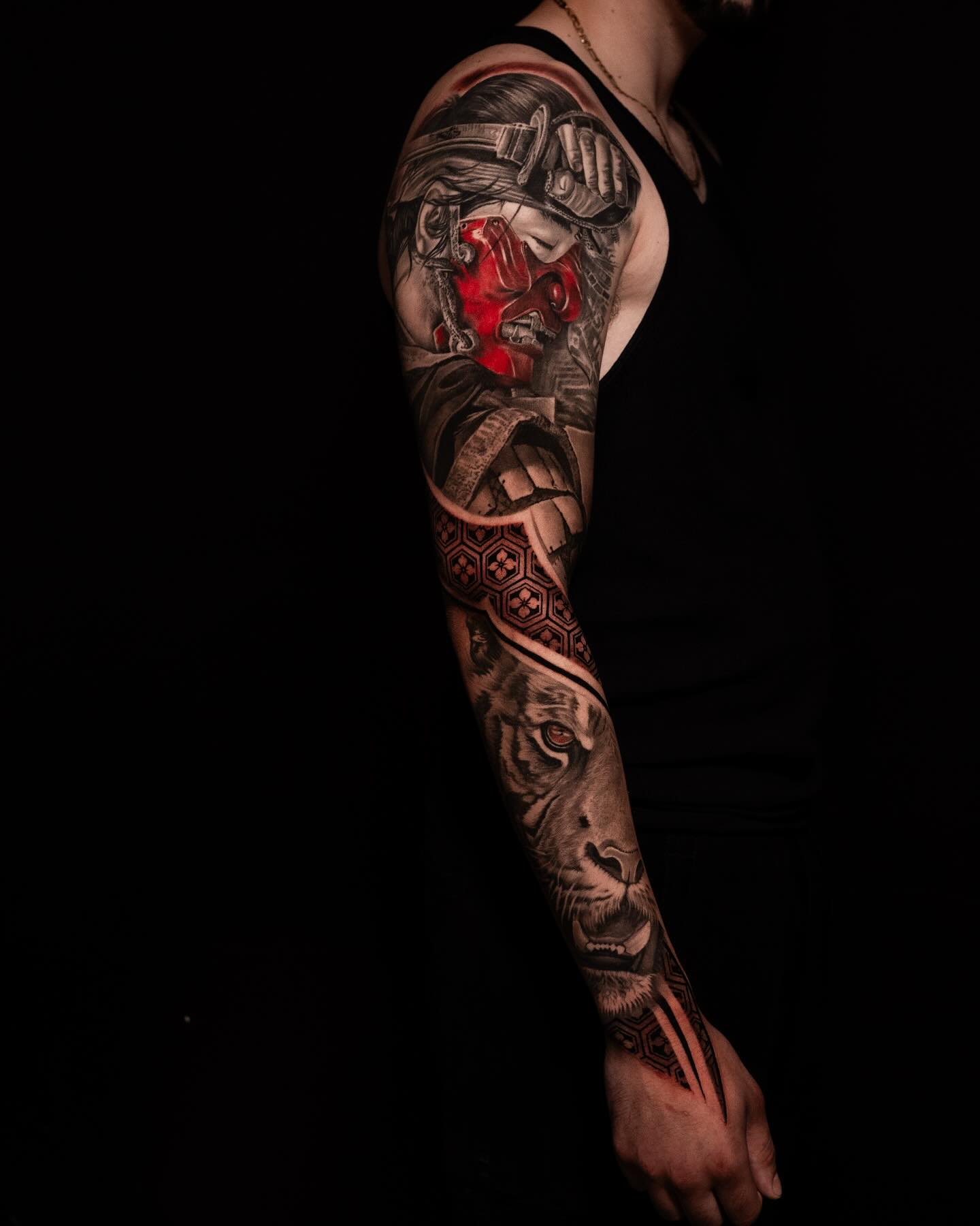 Tattoo artwork at AD INK Tattoo Studio