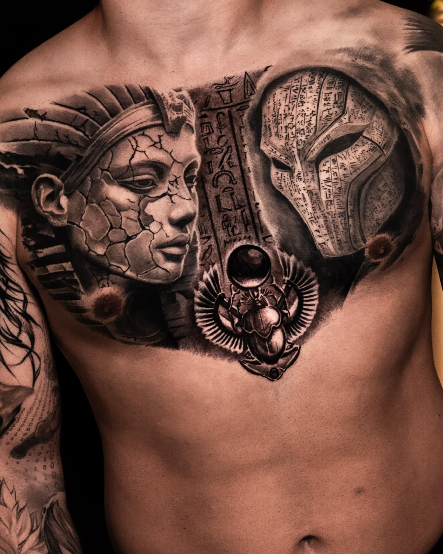 Tattoo artwork at AD INK Tattoo Studio